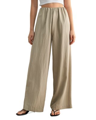 Side Slit Tunic Top & Wide Leg Pants