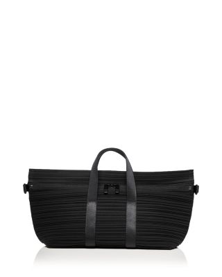 Pleats Boston Bag