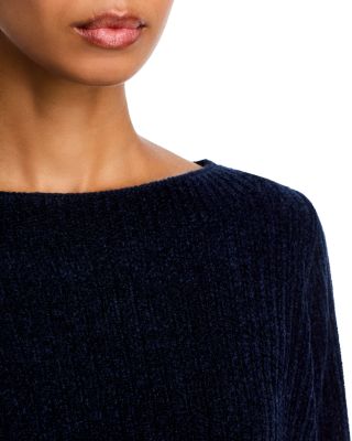 Chenille Blend Square Armhole Sweater