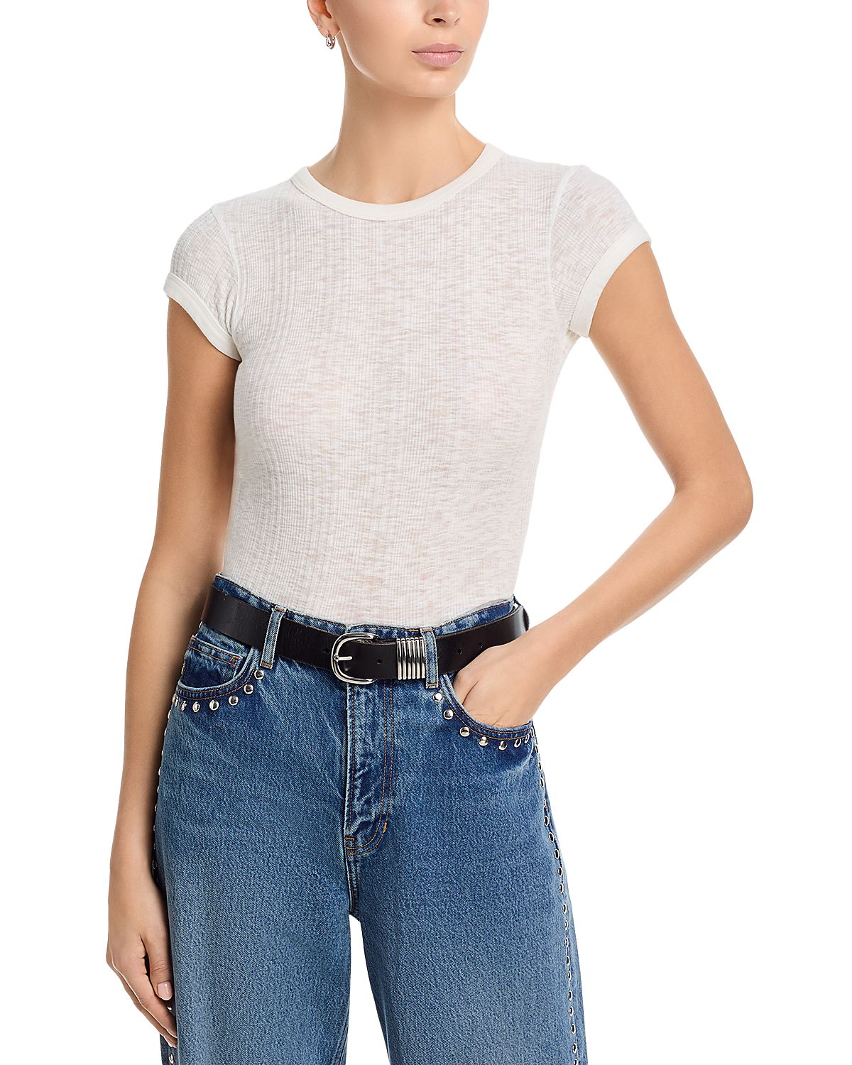 Mother The Itty Bitty Ringer Tee