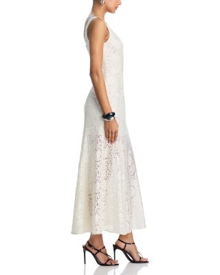 Soutache Cord Lace Drop Waist Maxi Dress - Exclusive