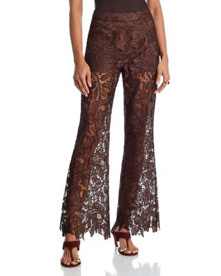 Lace Flare Pants