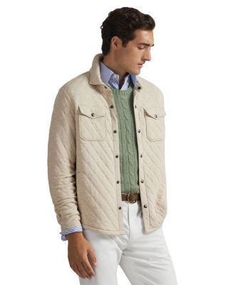 Quilted Jersey Overshirt