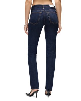 The Slim Cig Mid Rise Jeans in Dark Lady Blue