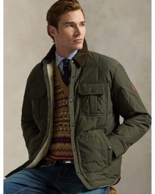 Quilted Ripstop Shirt Jacket