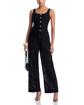 Cord Lace Top & Pants