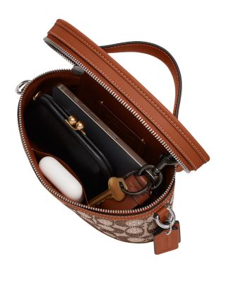 Crystal Signature Jacquard Trail Bag 