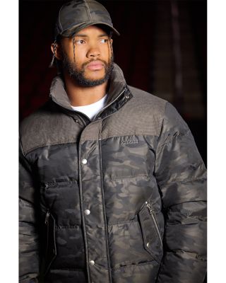 Everett Technical Camo Quilted Down Jacket