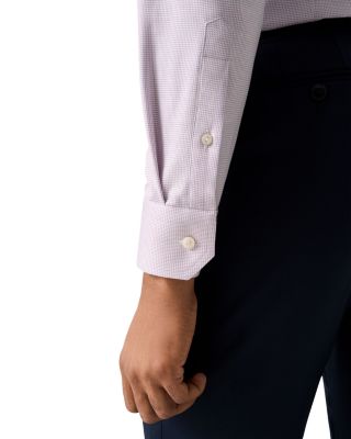 Contemporary Fit Textured Twill Shirt