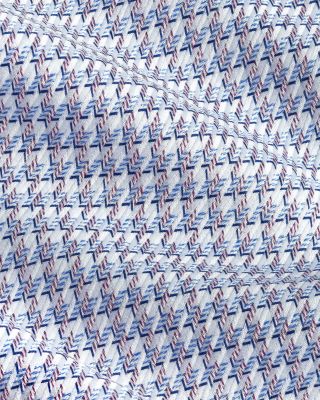 Trim Fit Twill Check Dress Shirt