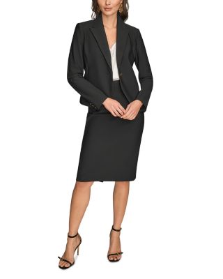 Peplum Turtleneck Blazer Jacket
