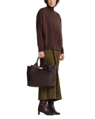 Le Roseau Smart Large Leather Tote