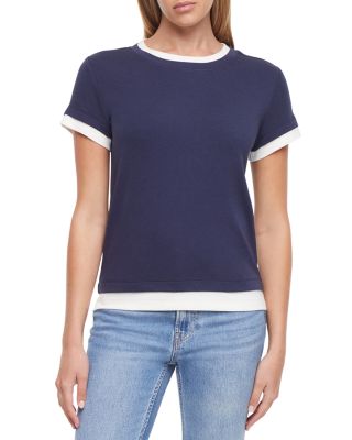 Veronica Layered Short Sleeve Tee