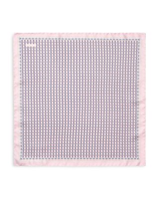 Geometric Print Pocket Square