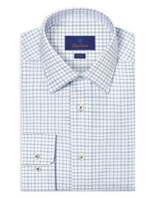 Trim Fit Dobby Check Dress Shirt