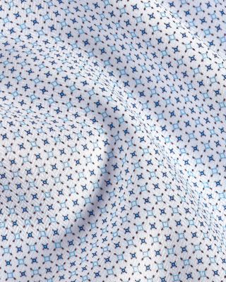 Trim Fit Geometric Print Dress Shirt