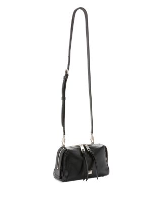 Convertible Leather Top Handle Crossbody