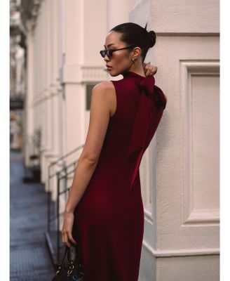 Ennis Satin Maxi Dress