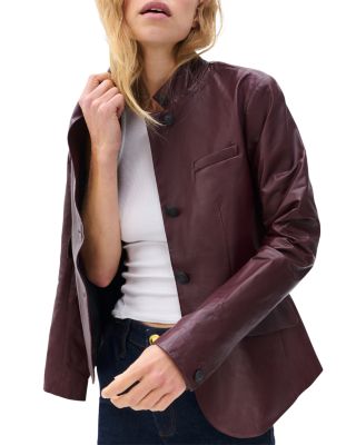 Slade Leather Blazer