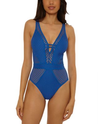 Castaway Plunge One Piece Swimsuit