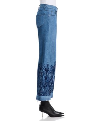 Shira High Rise Wide Leg Jeans in Indigo
