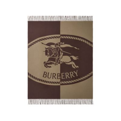 Knight Stamp Wool Blanket