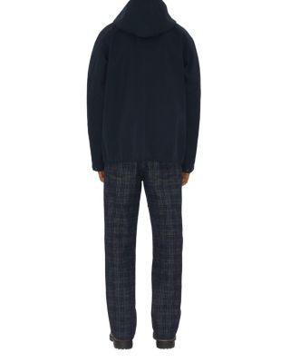 Short Bonded Gabardine Parka