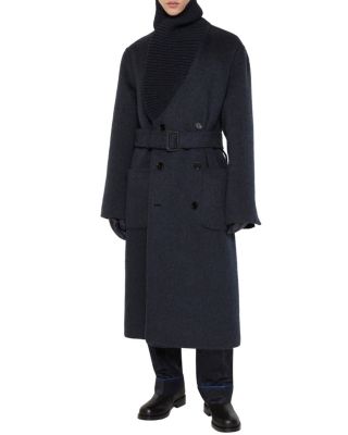 Wool Mohair Blend Coat