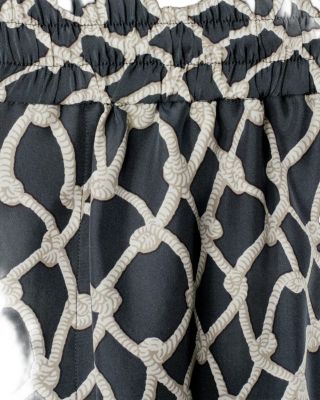  Knot Silk Shorts