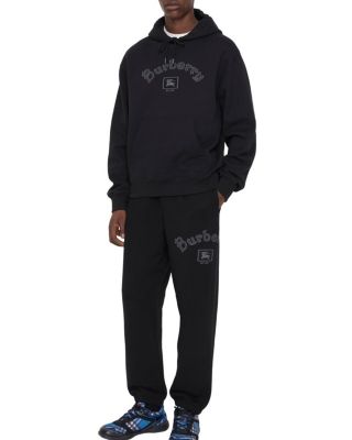  Gothic Logo Cotton Jogging Pants