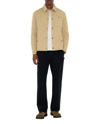Quilted Gabardine Overshirt