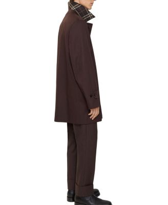 Short Gabardine Car Coat