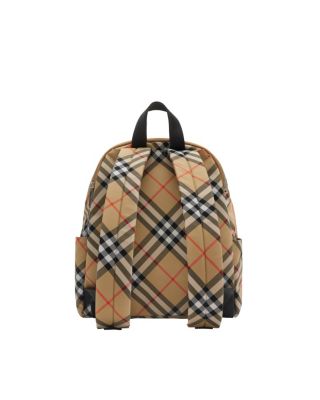 Small Check Backpack