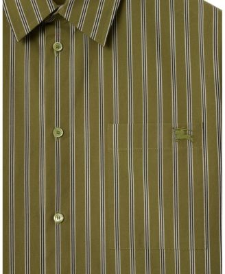  Regular Fit Striped Cotton Shirt