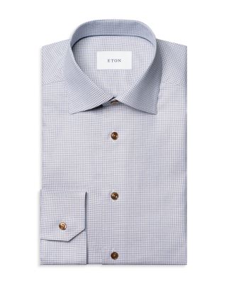 Slim Fit Button Front Twill Shirt