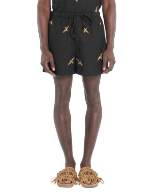 Columbus Embroidered 5.1" Shorts