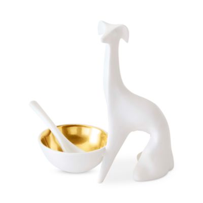 Menagerie Greyhound Salt/Pepper Cellar
