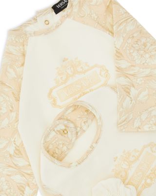 Unisex Stretch Jersey Footie and Bib Set - Baby