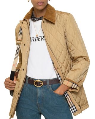 Quilted Nylon Barn Jacket