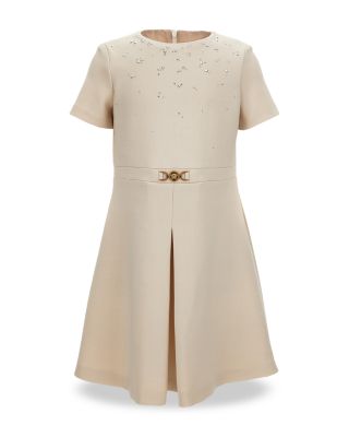 Girls' Punto Milano Studs Embroidery Dress - Little Kid, Big Kid