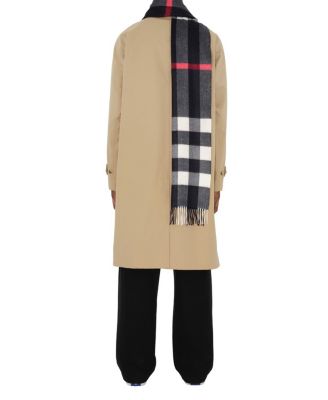 Check Cashmere Scarf