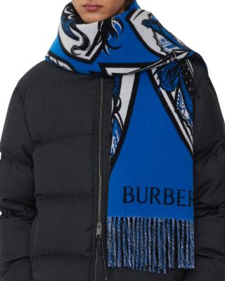  Charging Knight Wool Cashmere Scarf