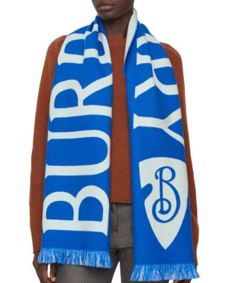  Logo Wool Scarf