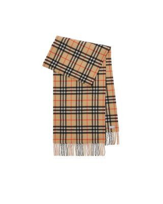 Check Cashmere Scarf