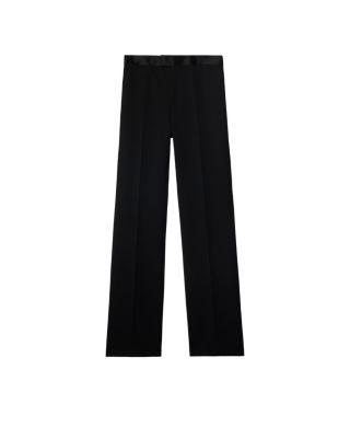 Wool Tuxedo Trousers