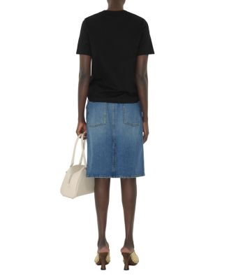 Knight Stamp Cotton T-shirt