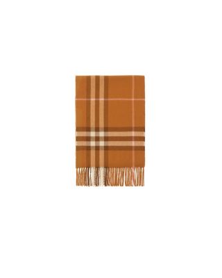 Check Cashmere Scarf