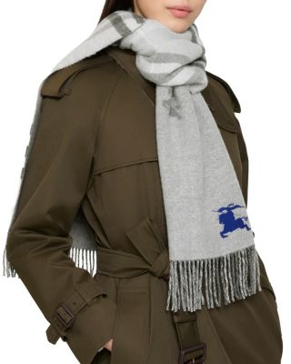Reversible EKD Check Cashmere Scarf
