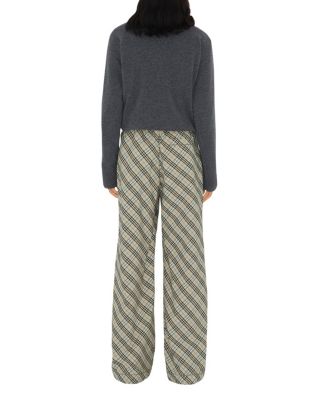 Check Cotton Pyjama Trousers