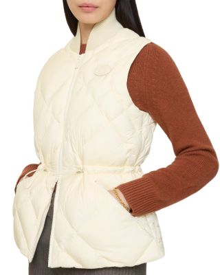  Check-stitch Nylon Gilet